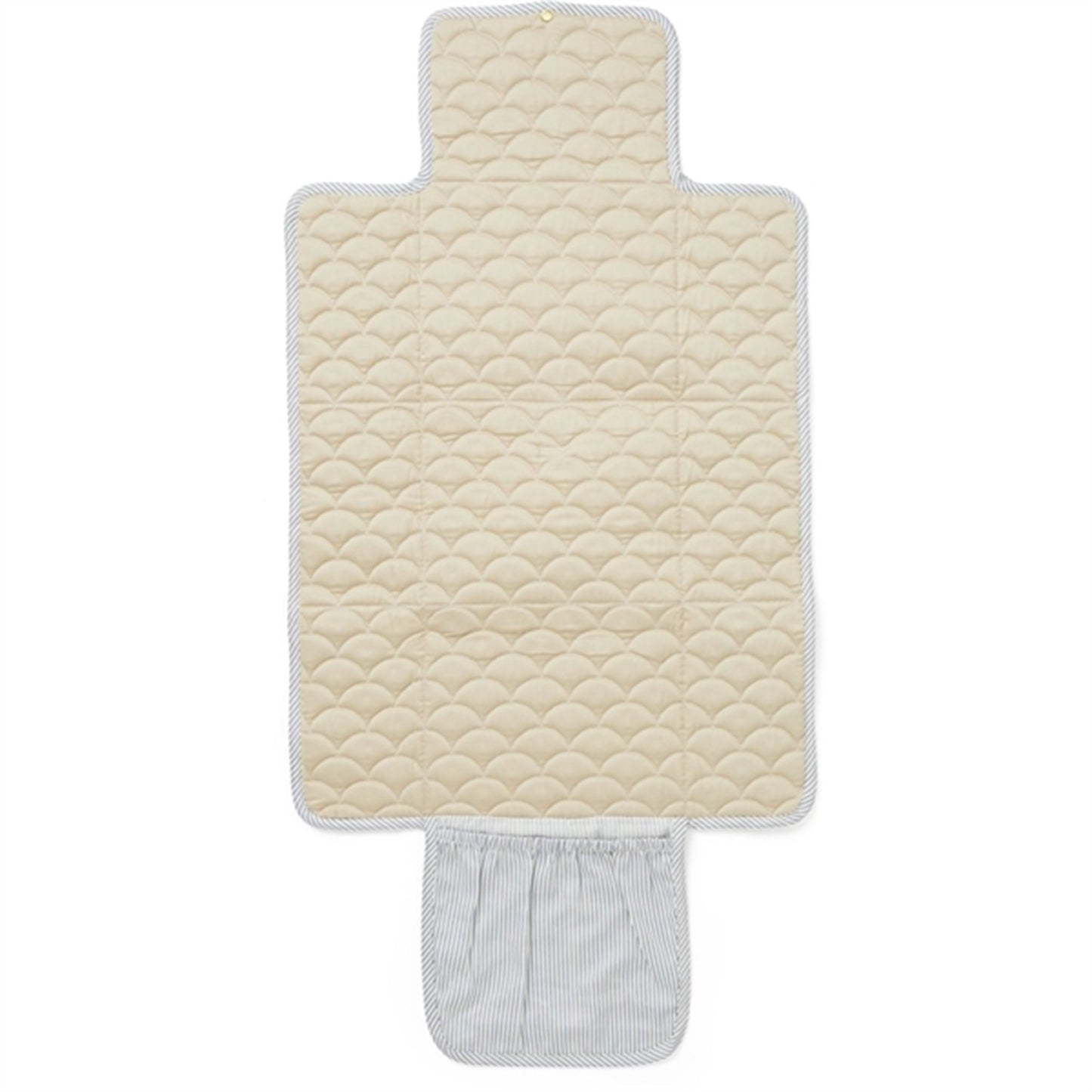 Cam Cam Copenhagen Quilted Changing Mat Classic Stripes Blue, Praline