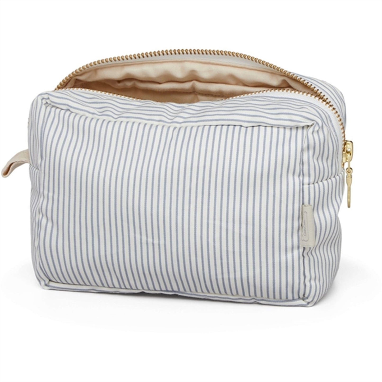 Cam Cam Copenhagen Makeup Purse Classic Stripes Blue, Praline