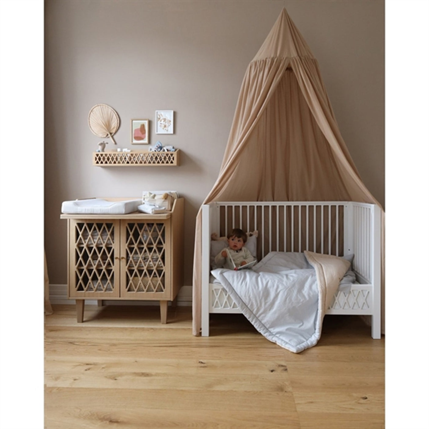 Cam Cam Copenhagen Baby Blanket Classic Stripes Blue