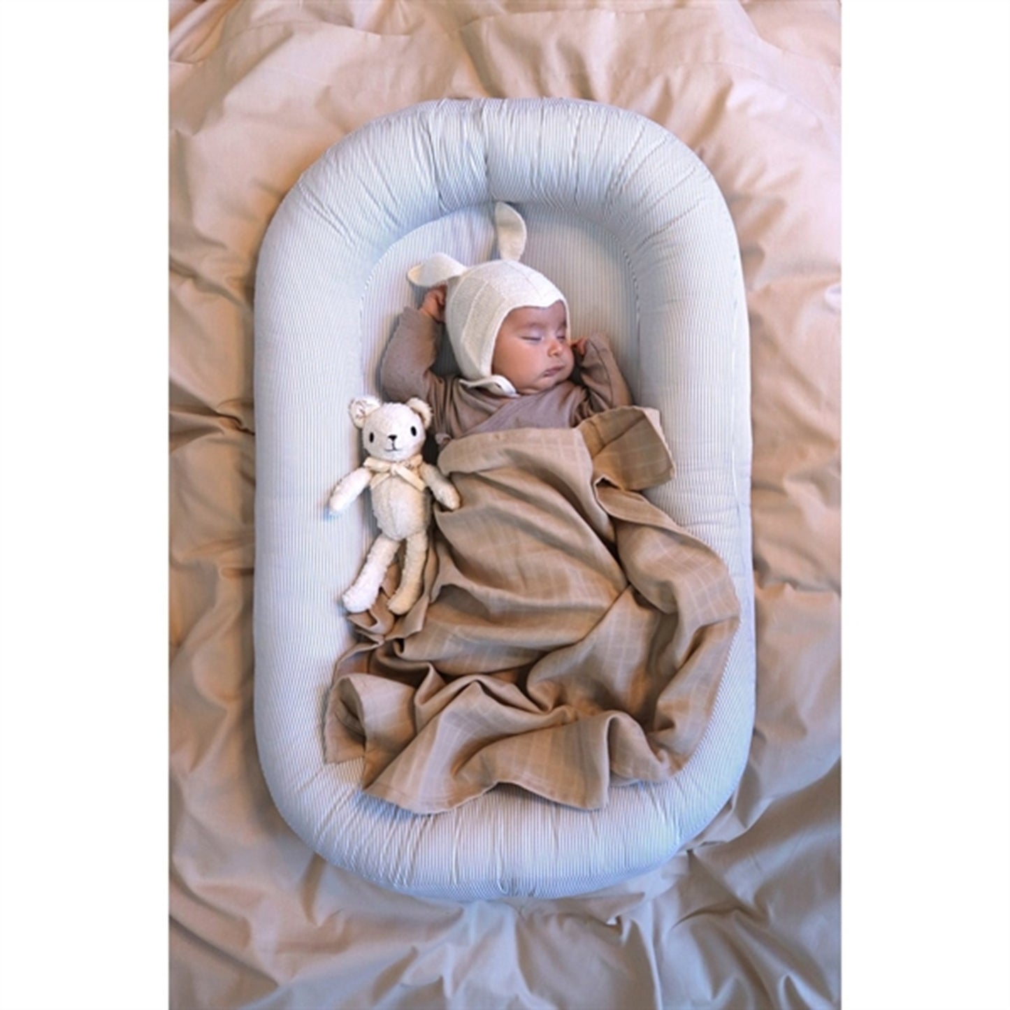 Cam Cam Copenhagen Babynest Classic Stripes Blue