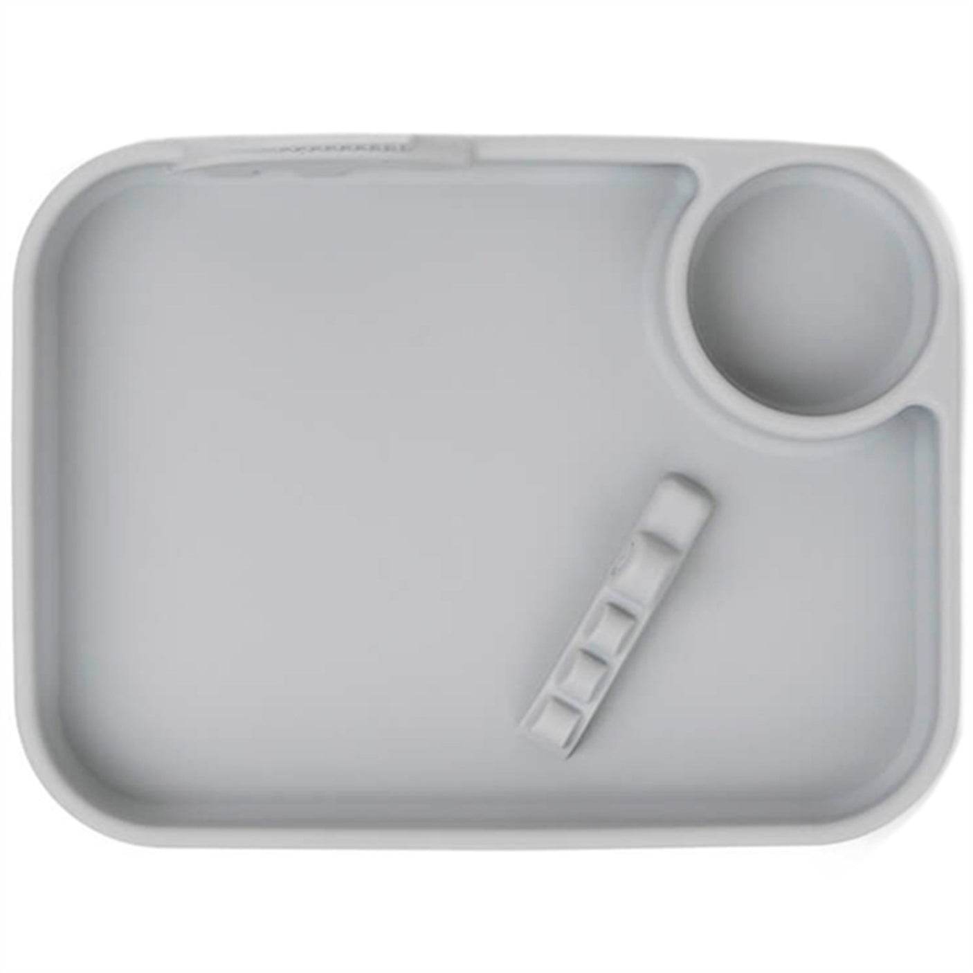 Done by Deer Peekaboo Plate Grey