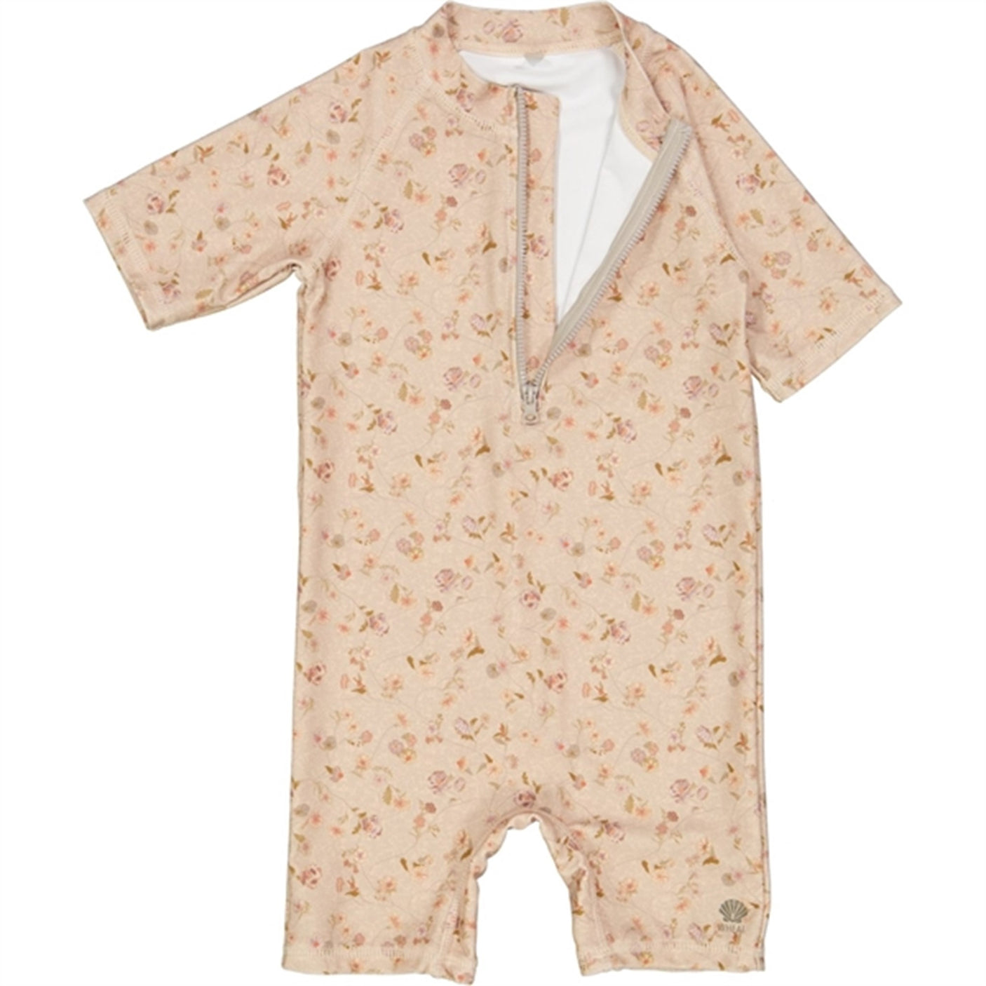 Wheat Purple Poppy Flowers Cas Swimsuit