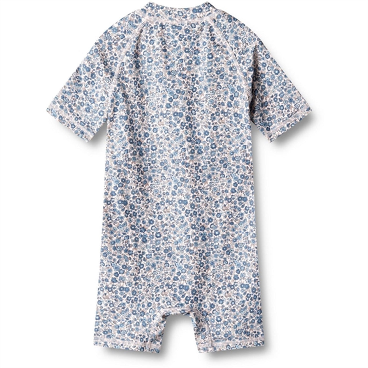 Wheat Blue Flower Meadow Swimsuit Cas