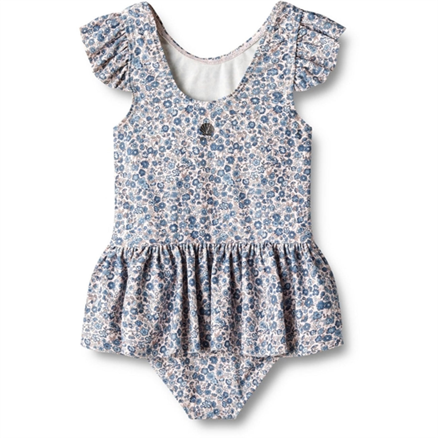 Wheat Blue Flower Meadow Swimsuit Diddi