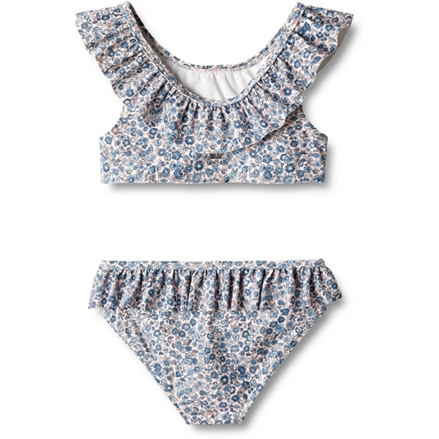 Wheat Blue Flower Meadow Bikini Elina