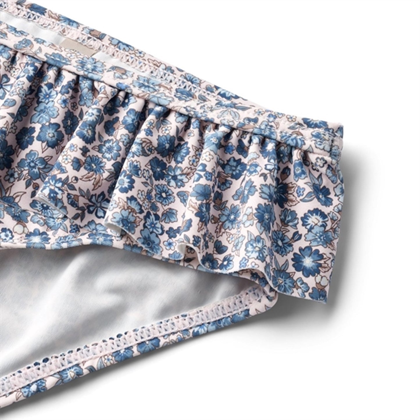 Wheat Blue Flower Meadow Bikini Elina