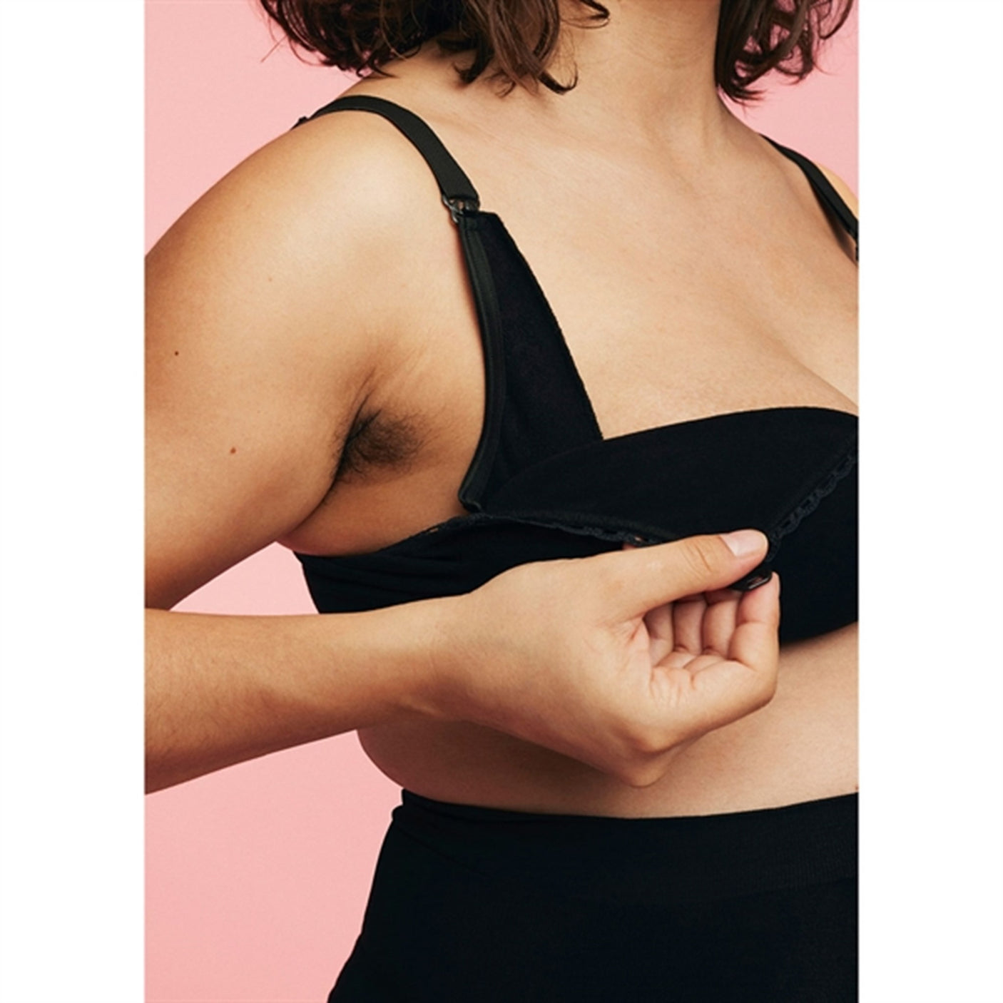 momkind Nursing Bra Black
