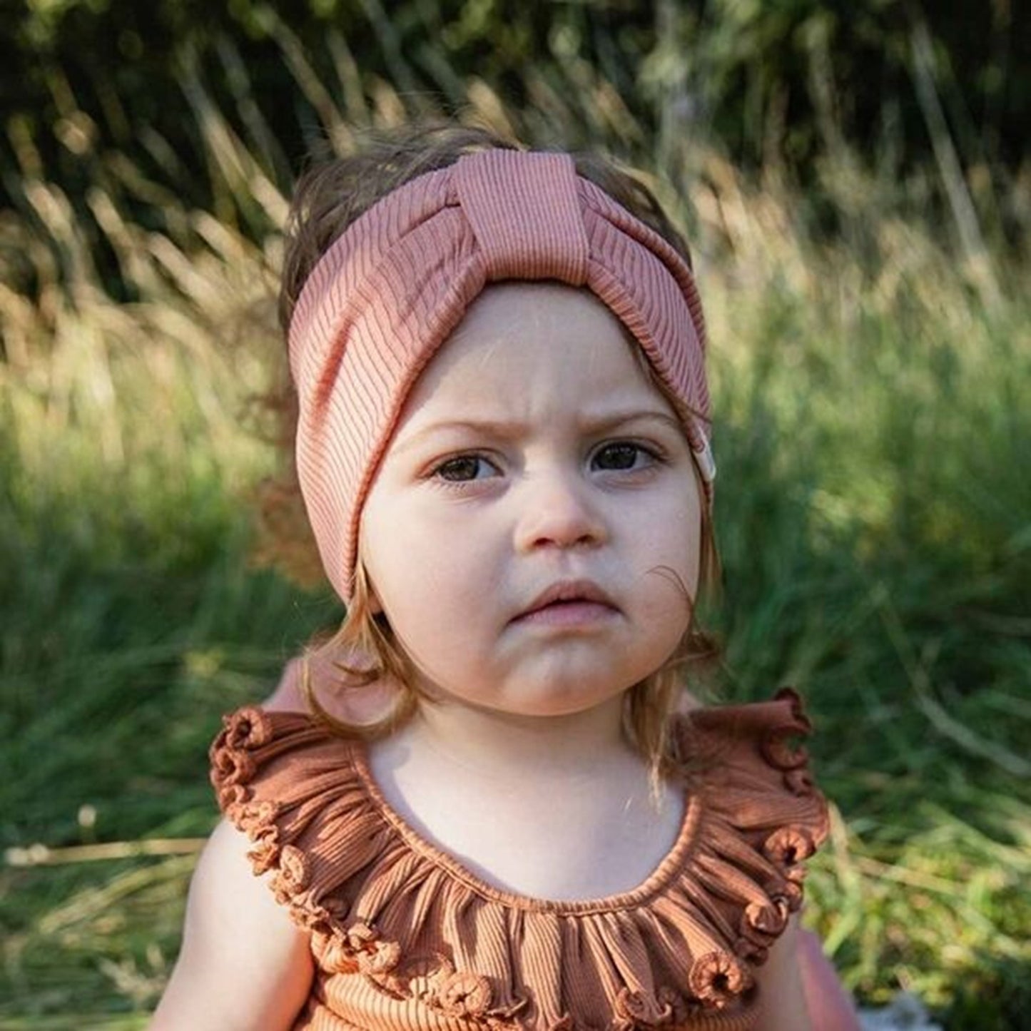 Minimalisma Bi Headband Antique Red