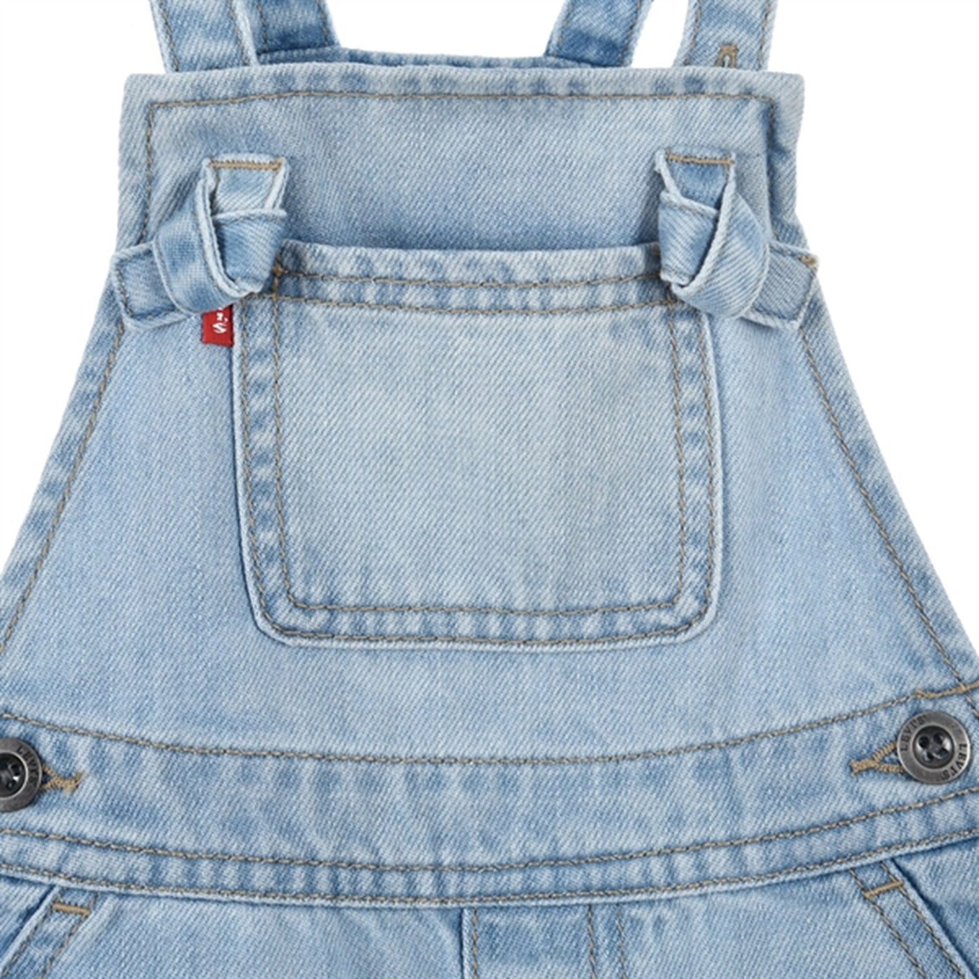 Levi's Knotted Strap Shortalls Blue