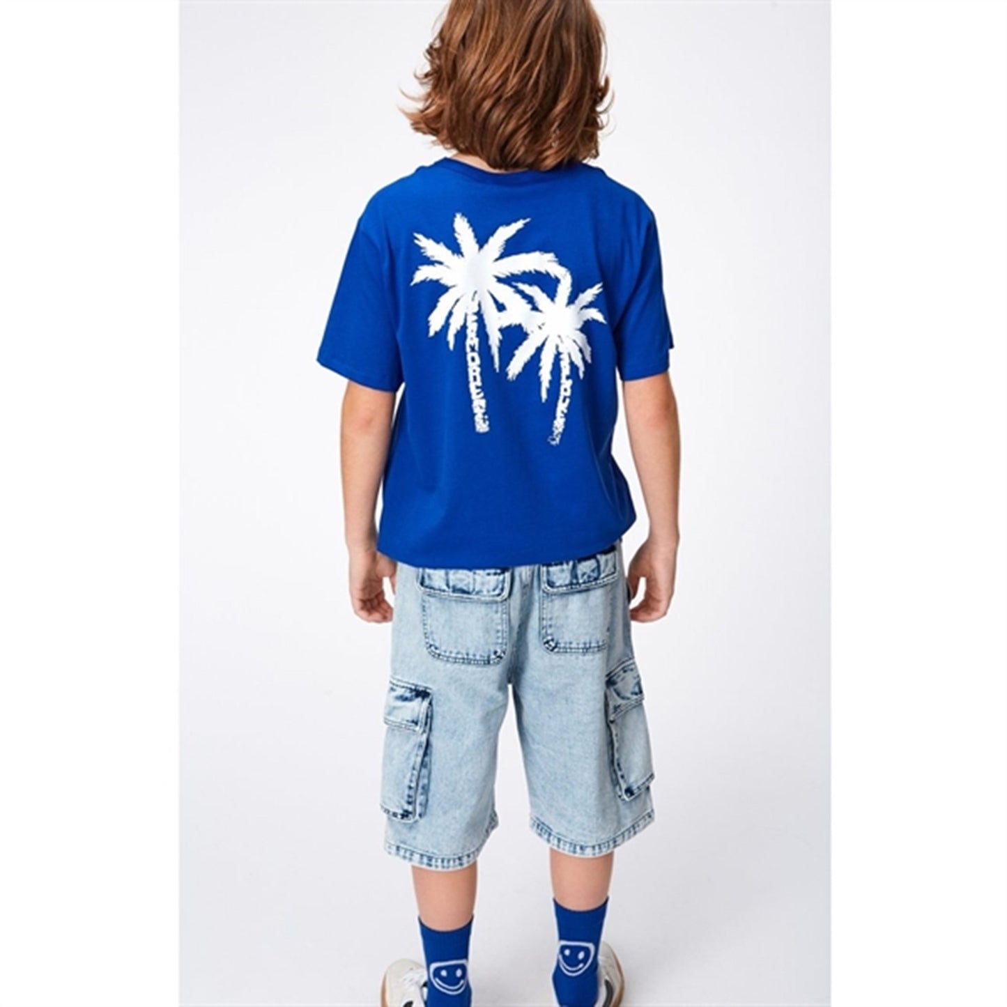 Molo Light Stone Denim Alvy Shorts