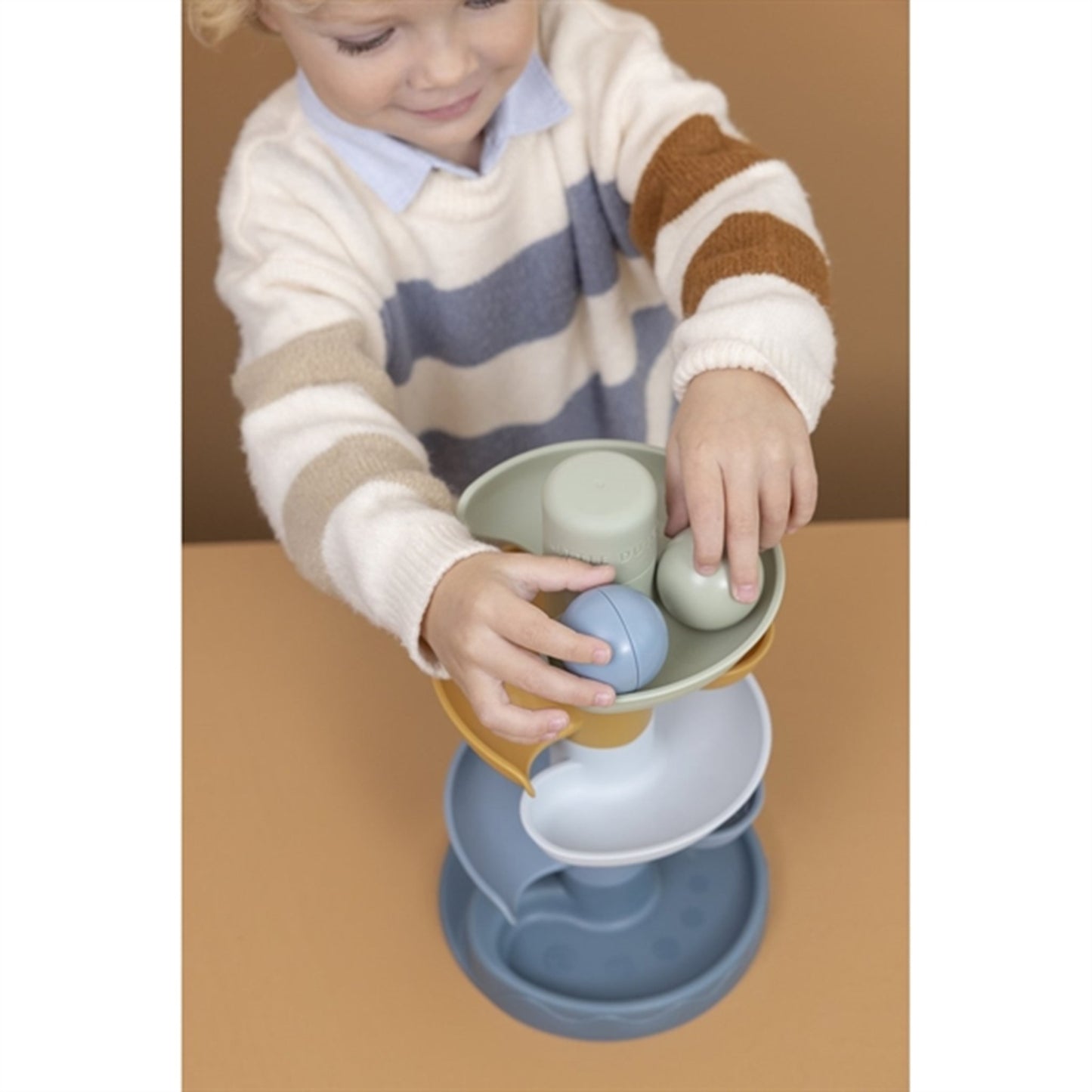 Little Dutch Baby Roll Ball - Blå