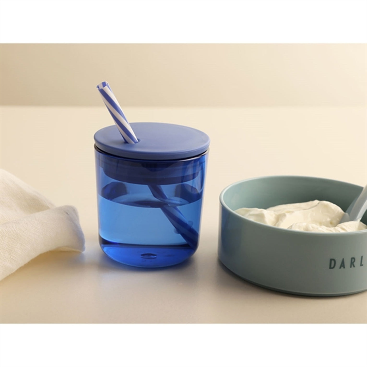 Design Letters Eco Cup 2-pack Blue