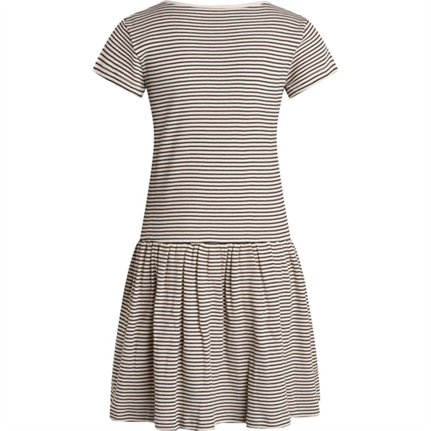 Mads Nørgaard 2x2 Stripe Daisina Delta Robina Blue/Sunny Lime Dress 2