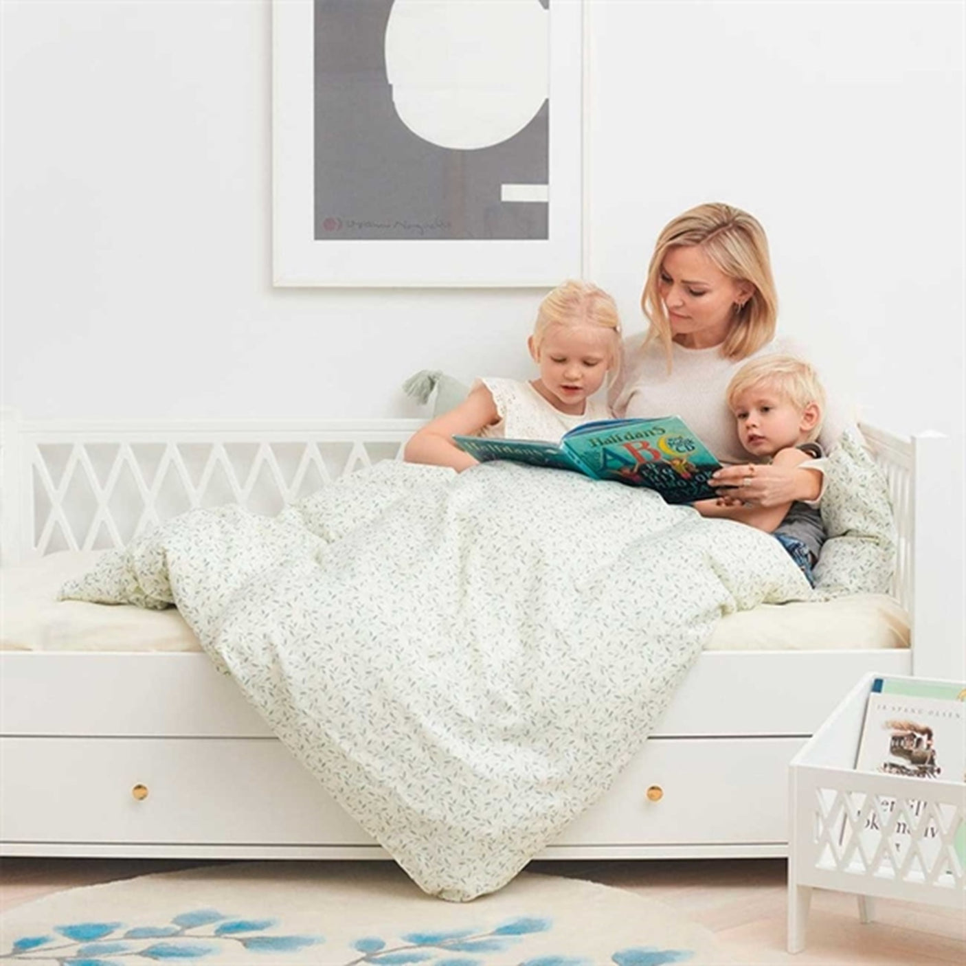 Cam Cam Copenhagen Harlequin Daybed White 3