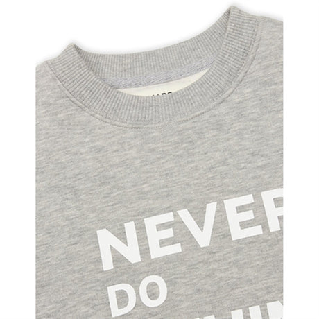 Mads Nørgaard Standard NDN Solo Sweatshirt Grey Melange