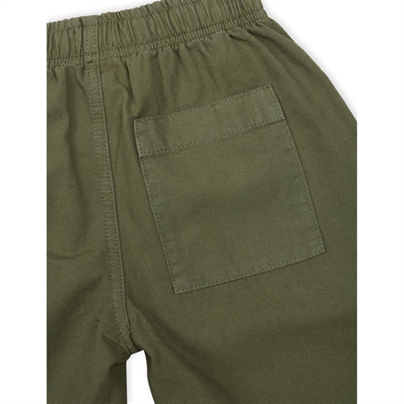 Mads Nørgaard Dyed Canvas Seano Shorts Olivine