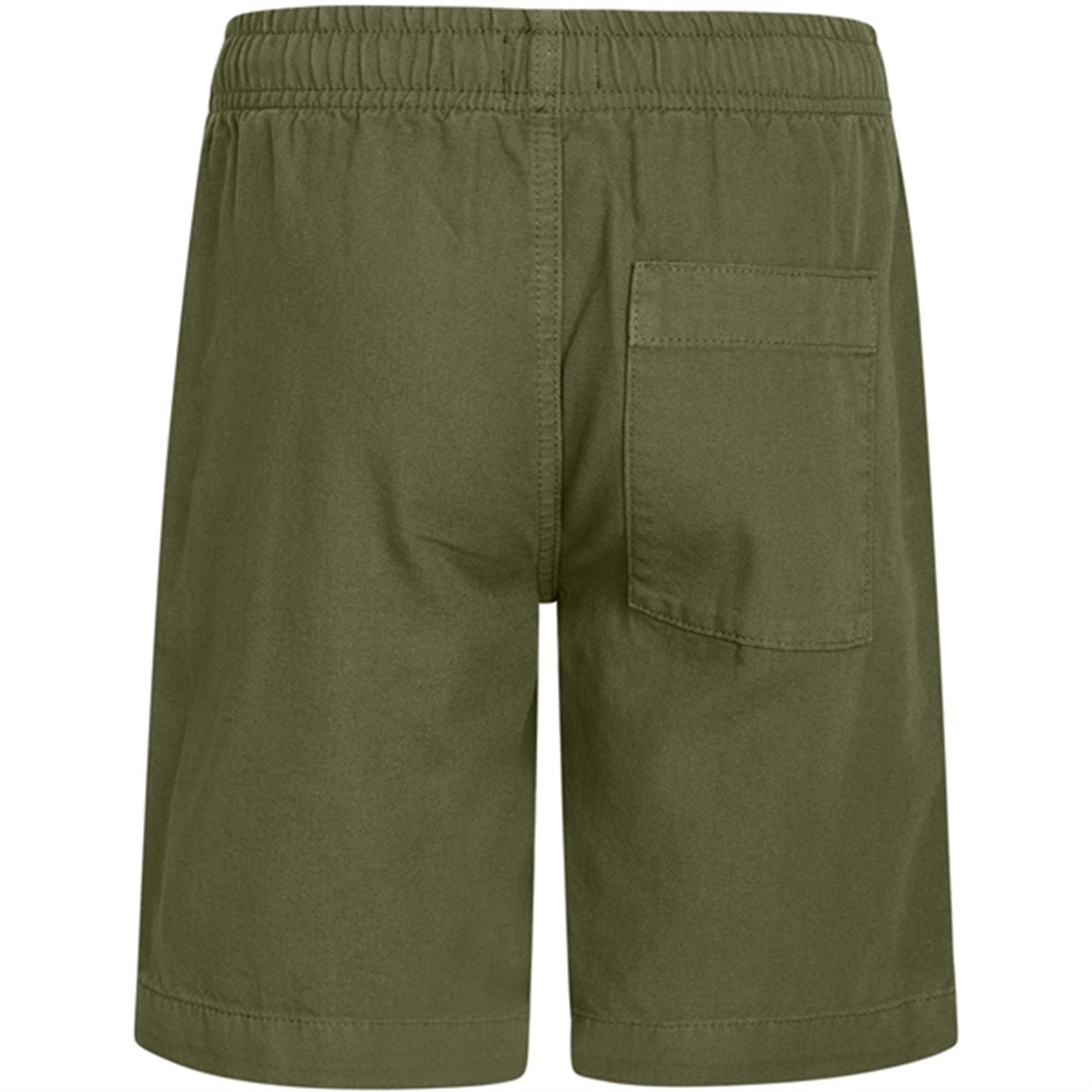 Mads Nørgaard Dyed Canvas Seano Shorts Olivine