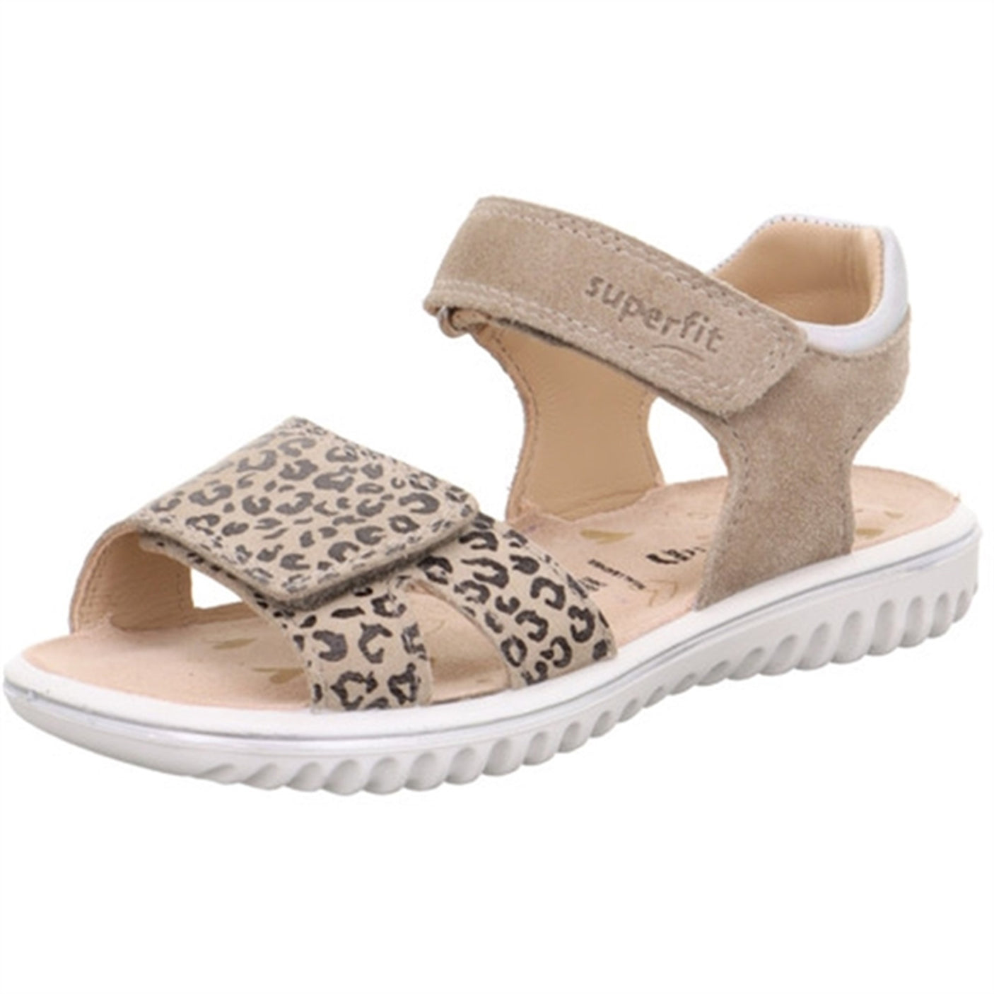 Superfit Sparkle Sandals Beige