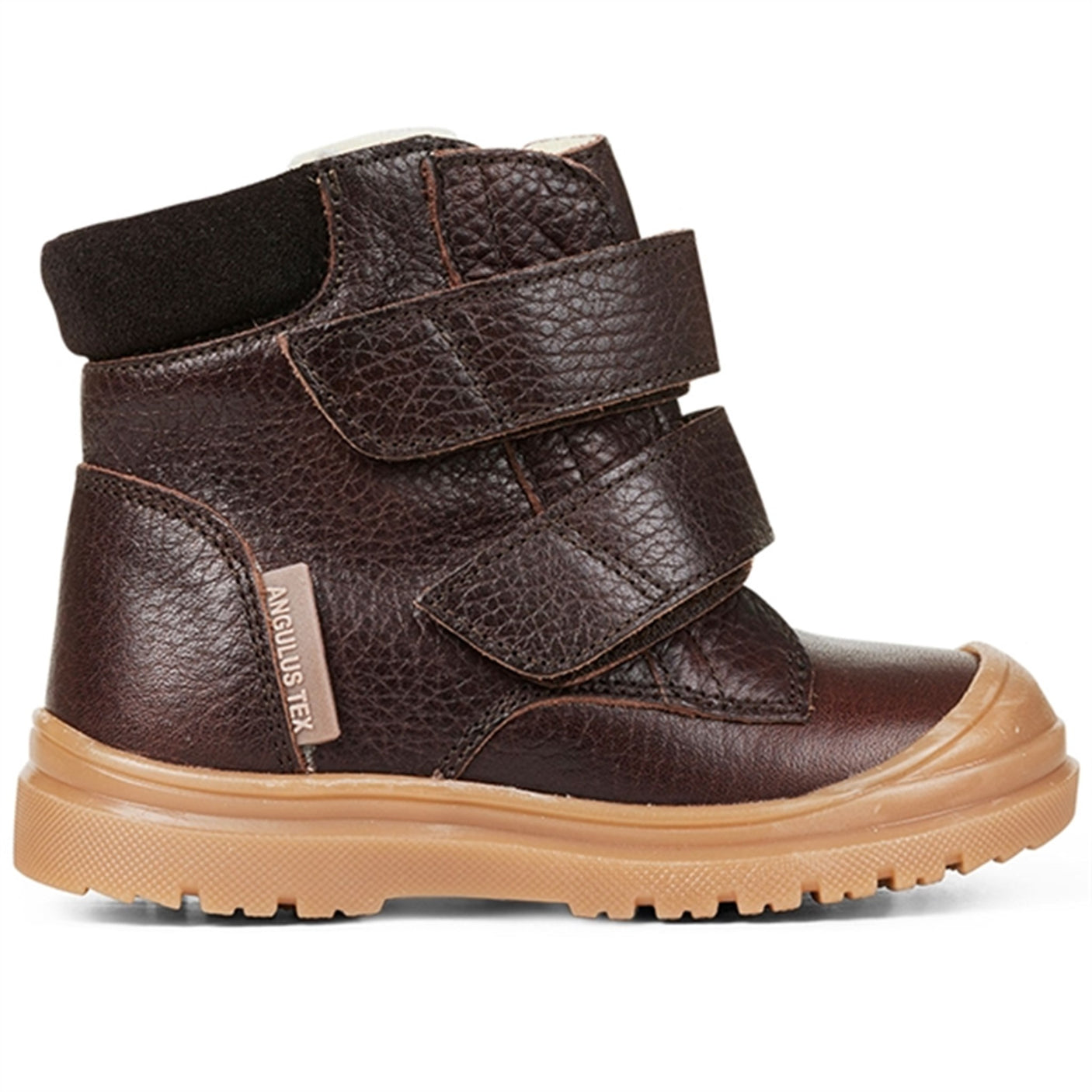 Angulus Starter Tex Boots With Velcro Dark Brown/Dark Brown