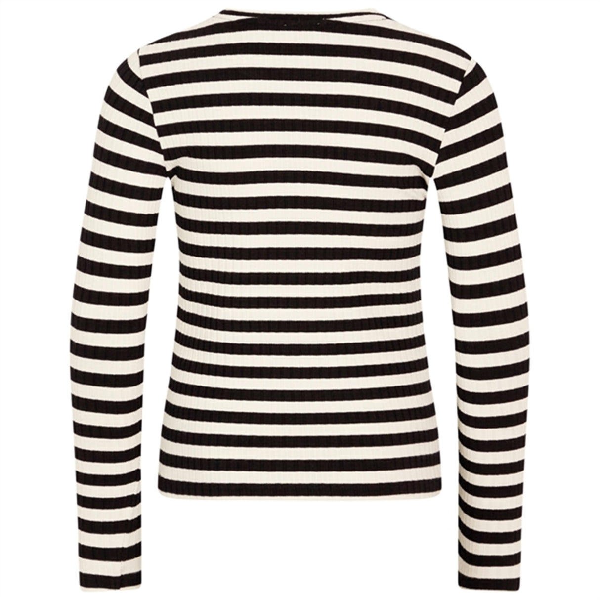 Mads Nørgaard 5x5 Classic Stripe Talika Blouse Black/Vanilla Ice