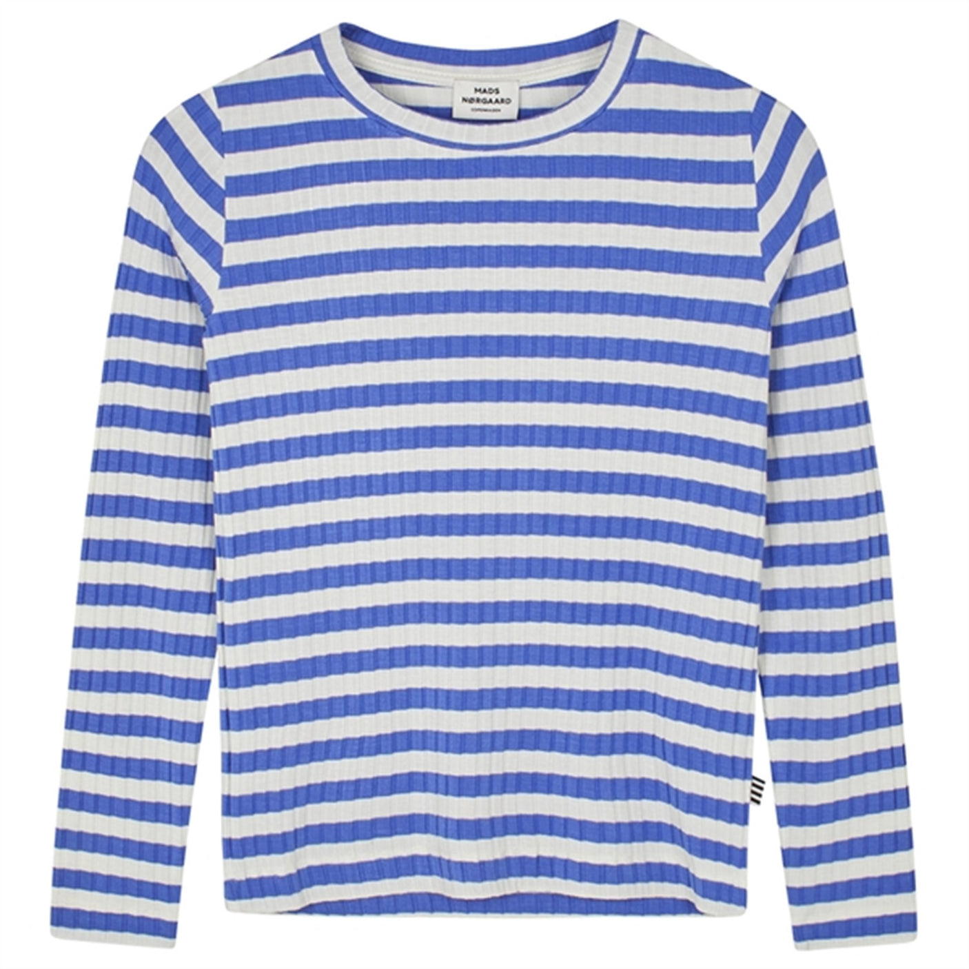 Mads Nørgaard Classic Stripe Talika Blouse Forever Blue/Vanilla Ice
