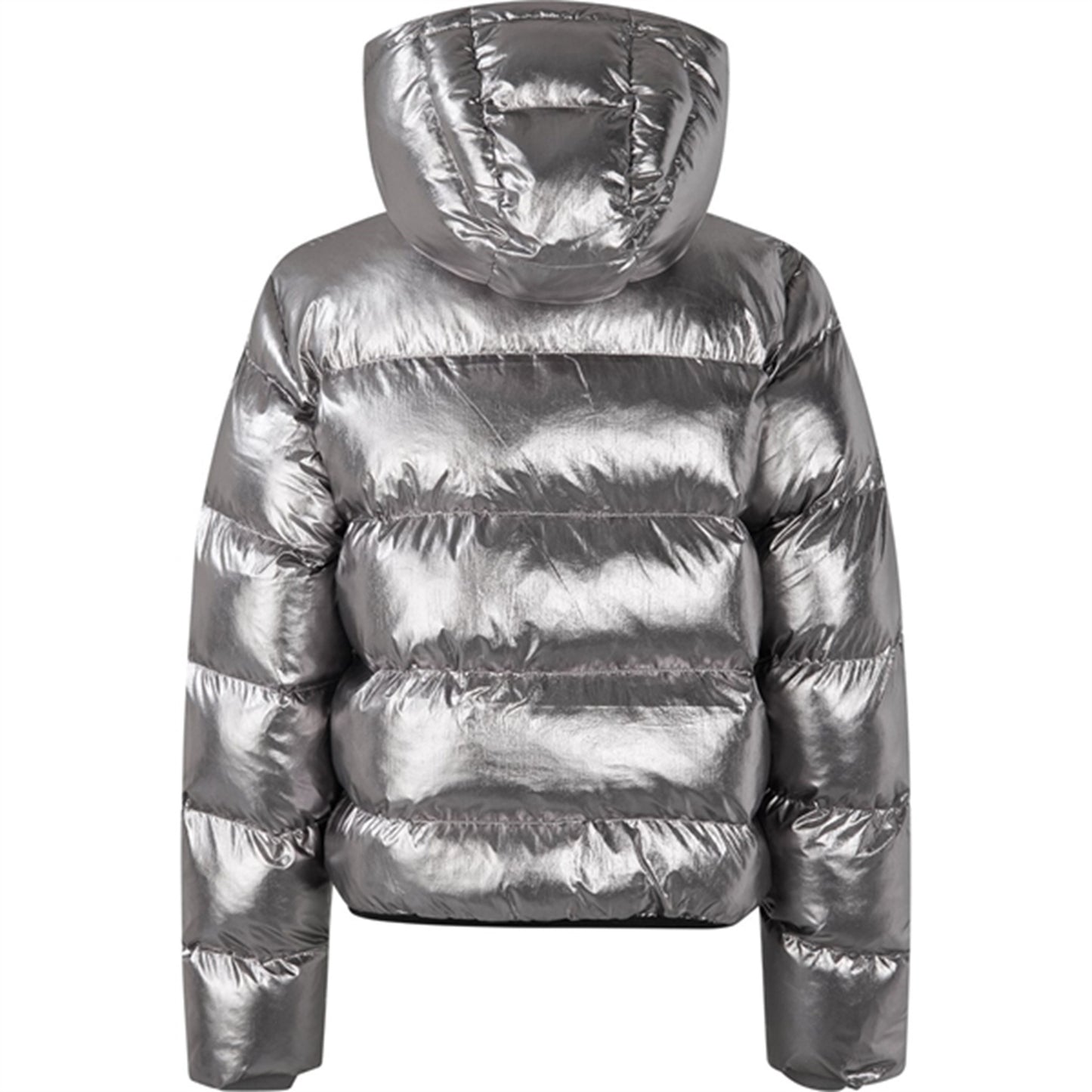 Mads Nørgaard Shiny Crinckle Jojina Jacket Asphalt