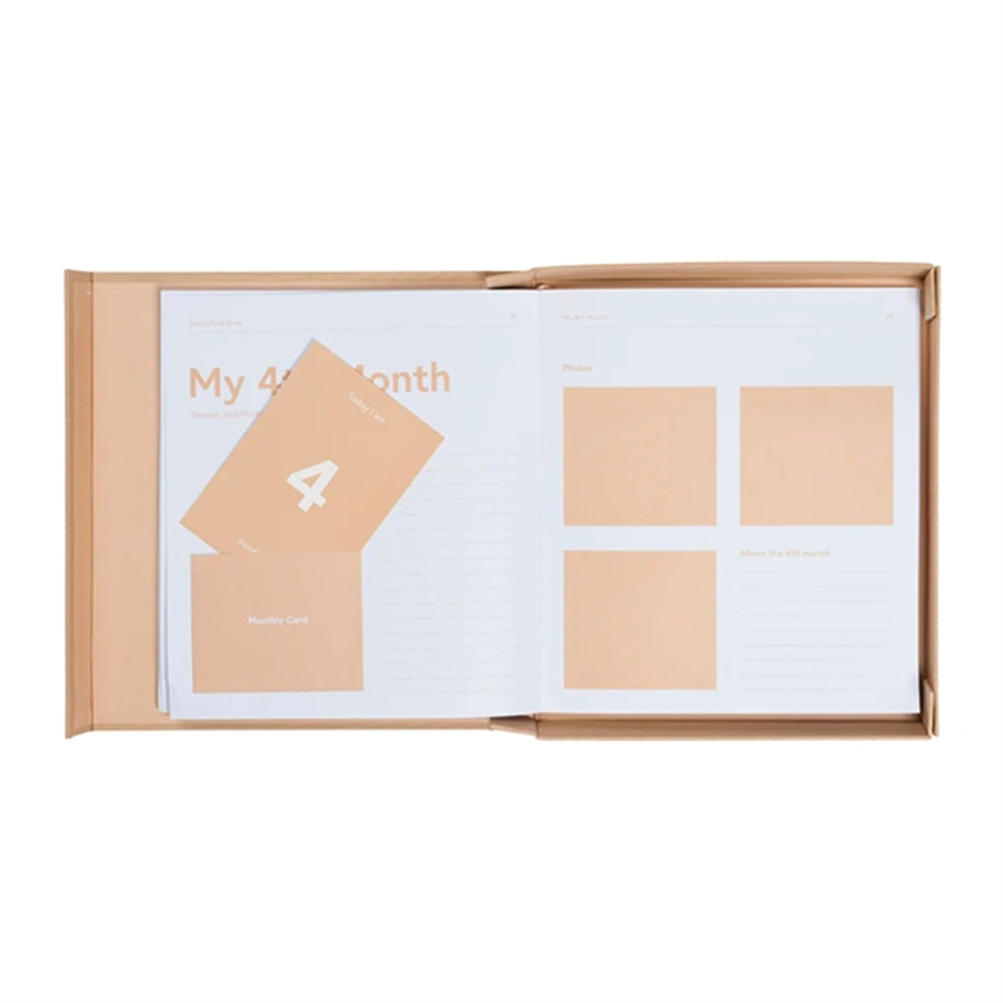 Design Letters Baby's First Book Pastel Beige