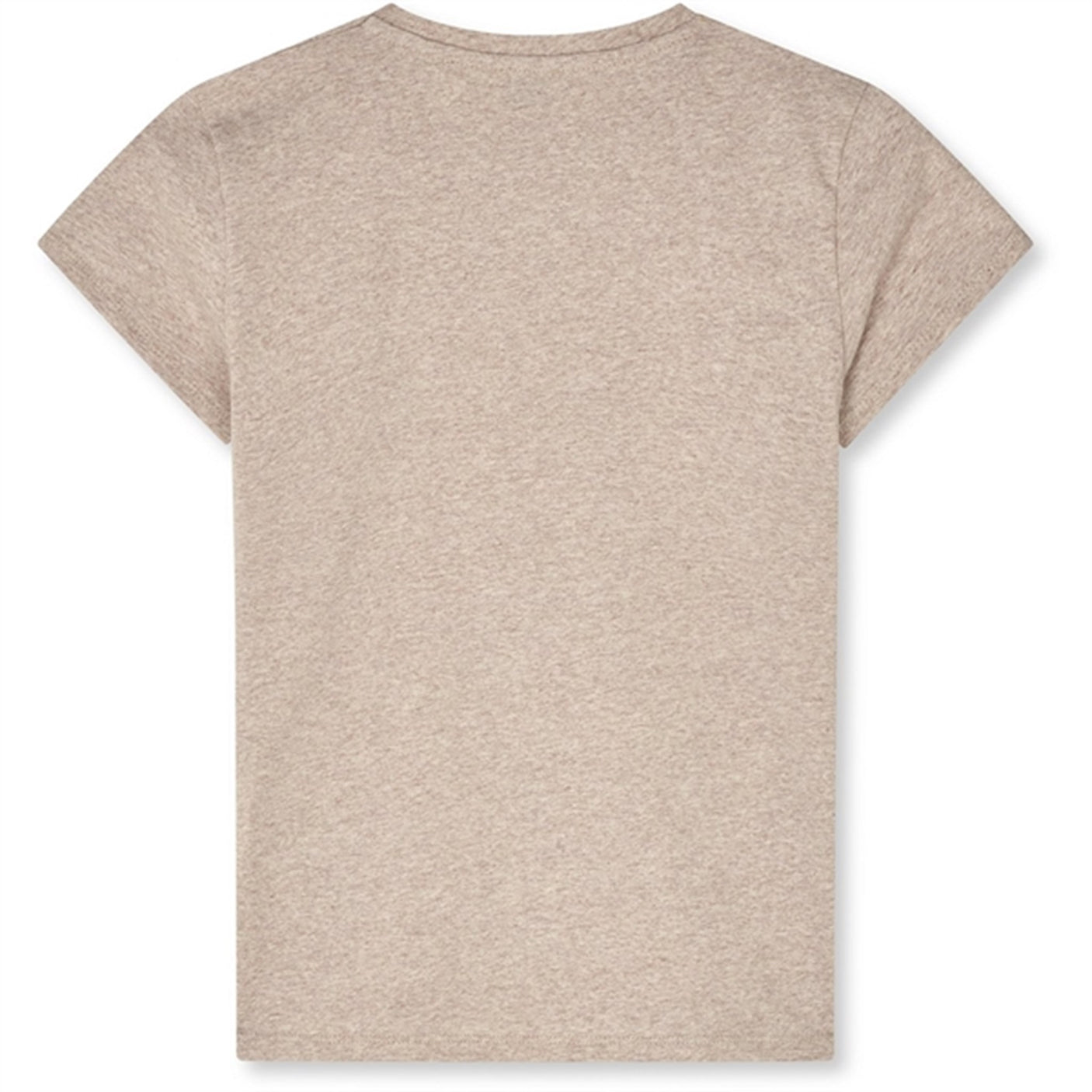 Mads Nørgaard Single Organic Tuvina T-Shirt Oatmeal Melange