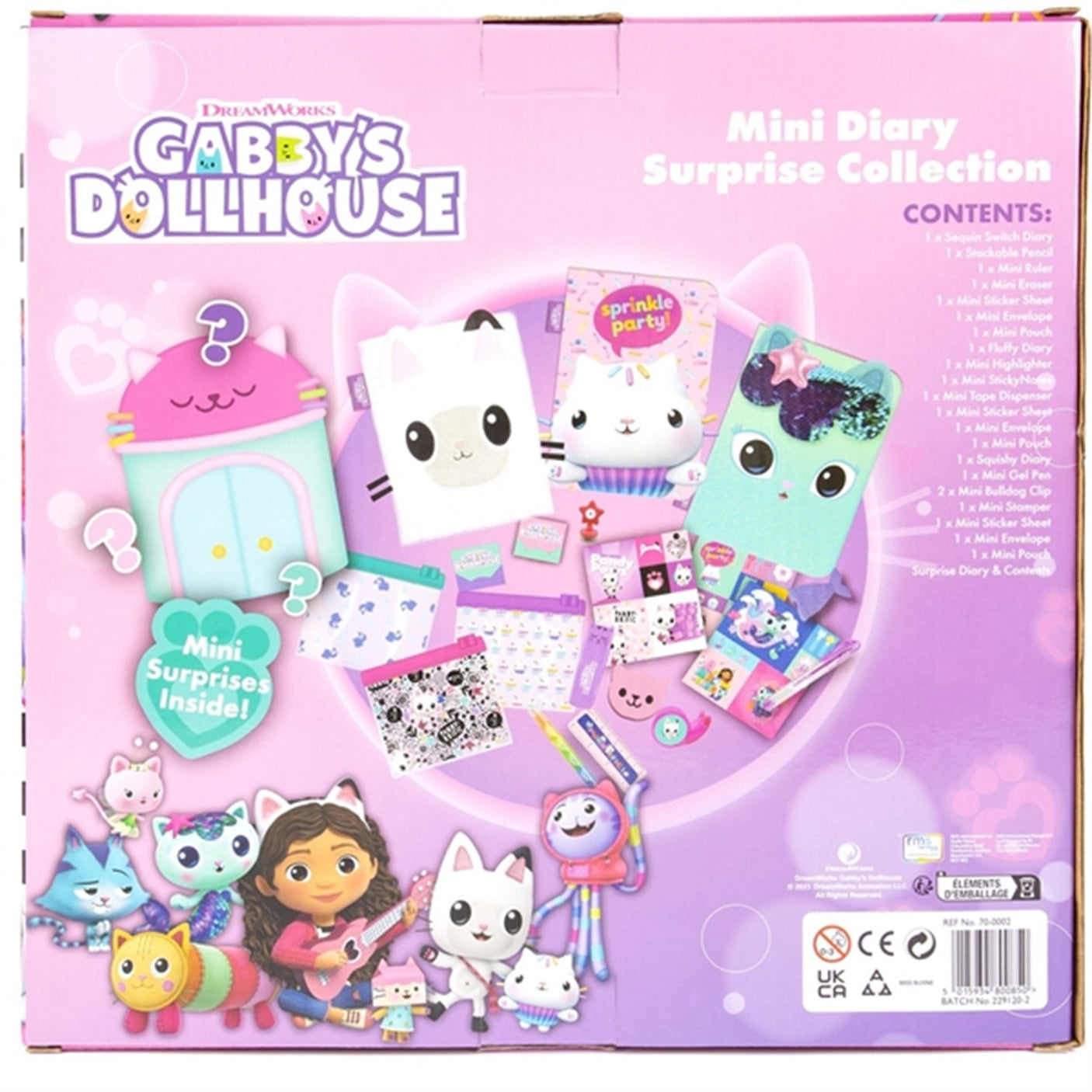 Gabby's Dollhouse Mini Diary Collection