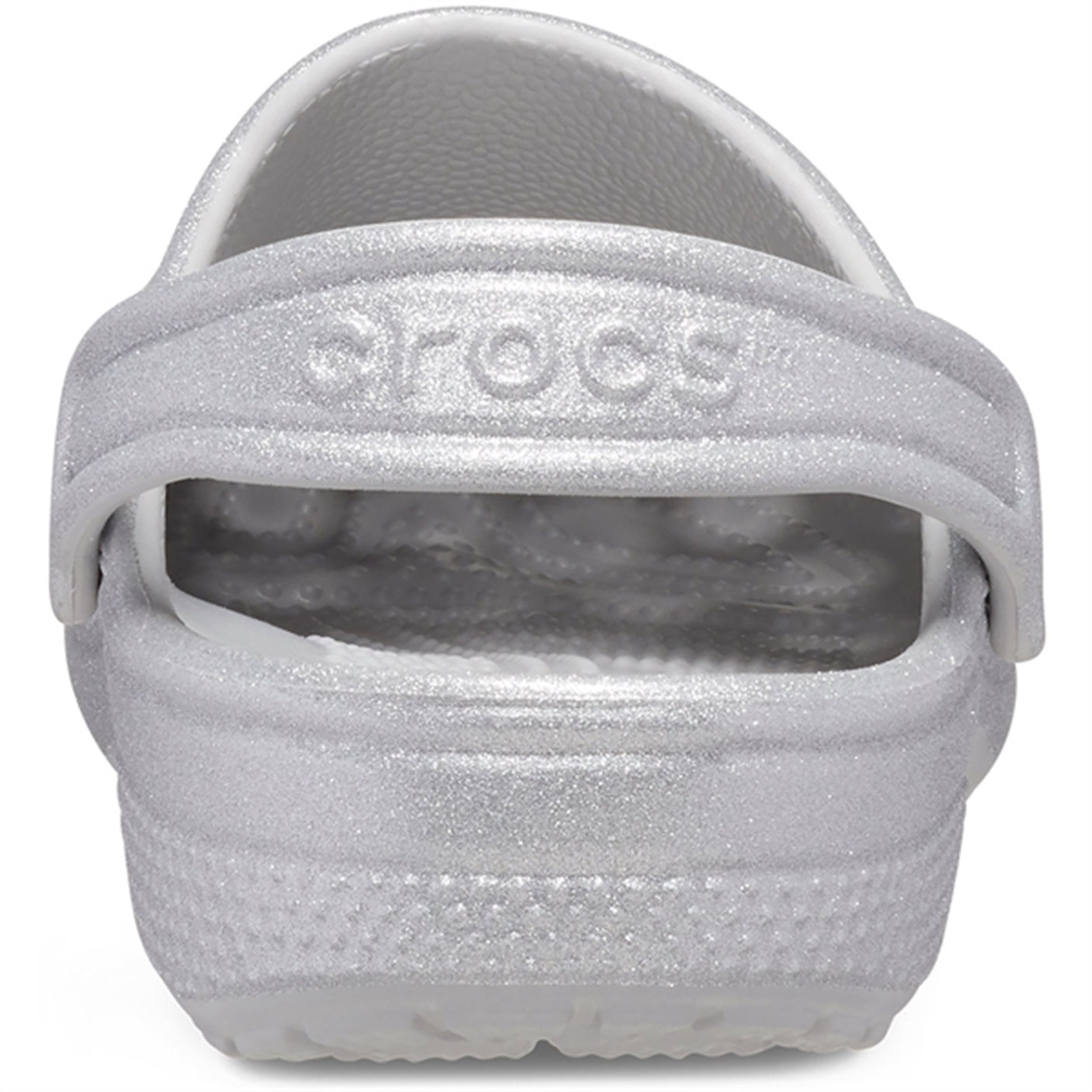 Crocs Classic Glitter Clog Silver Glitter