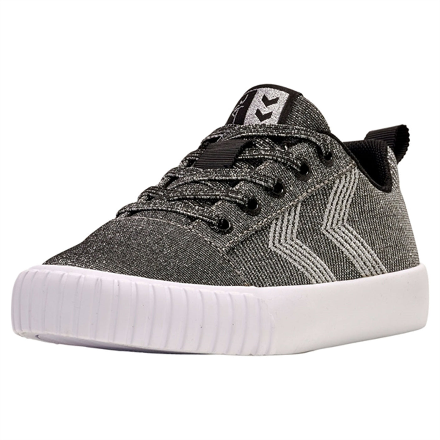 Hummel Prima Base Court Point Black Glitter Sneakers 5