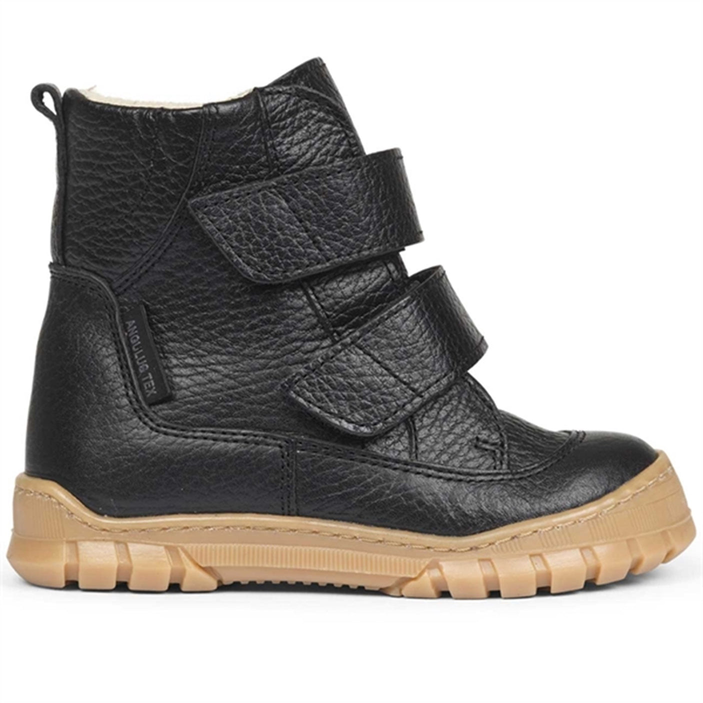 Angulus TEX Boots w. Velcro Black 2115-101-2504