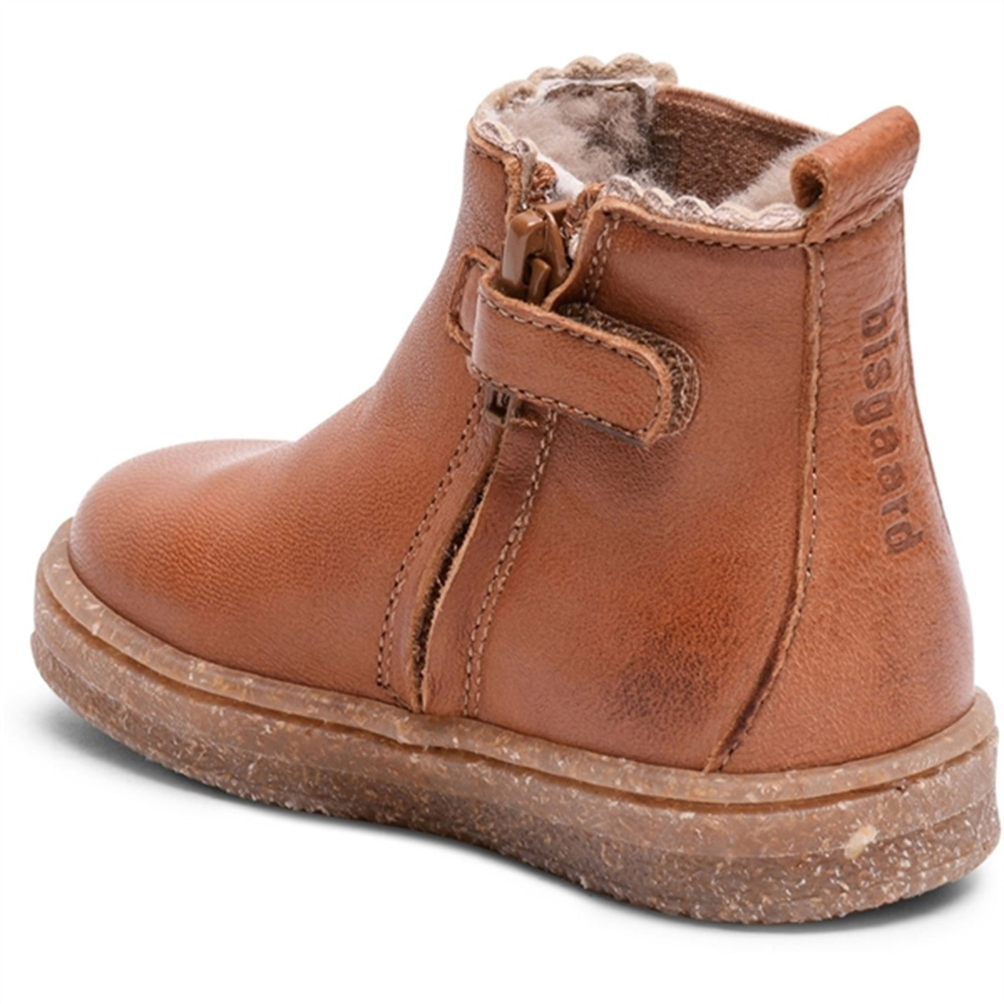 Bisgaard Siggi Lamb Starter Shoes Brandy
