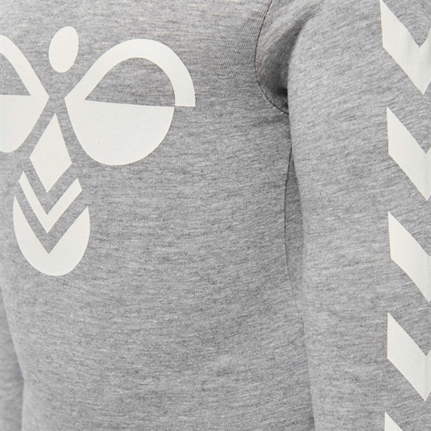 Hummel Grey Melange Flipper Body L/S