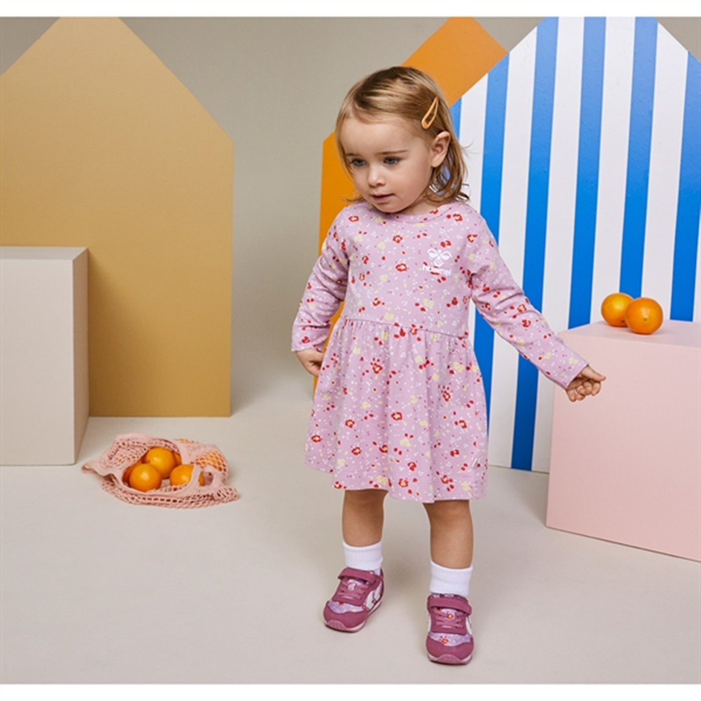 Hummel Mauve Mist Mira Dress