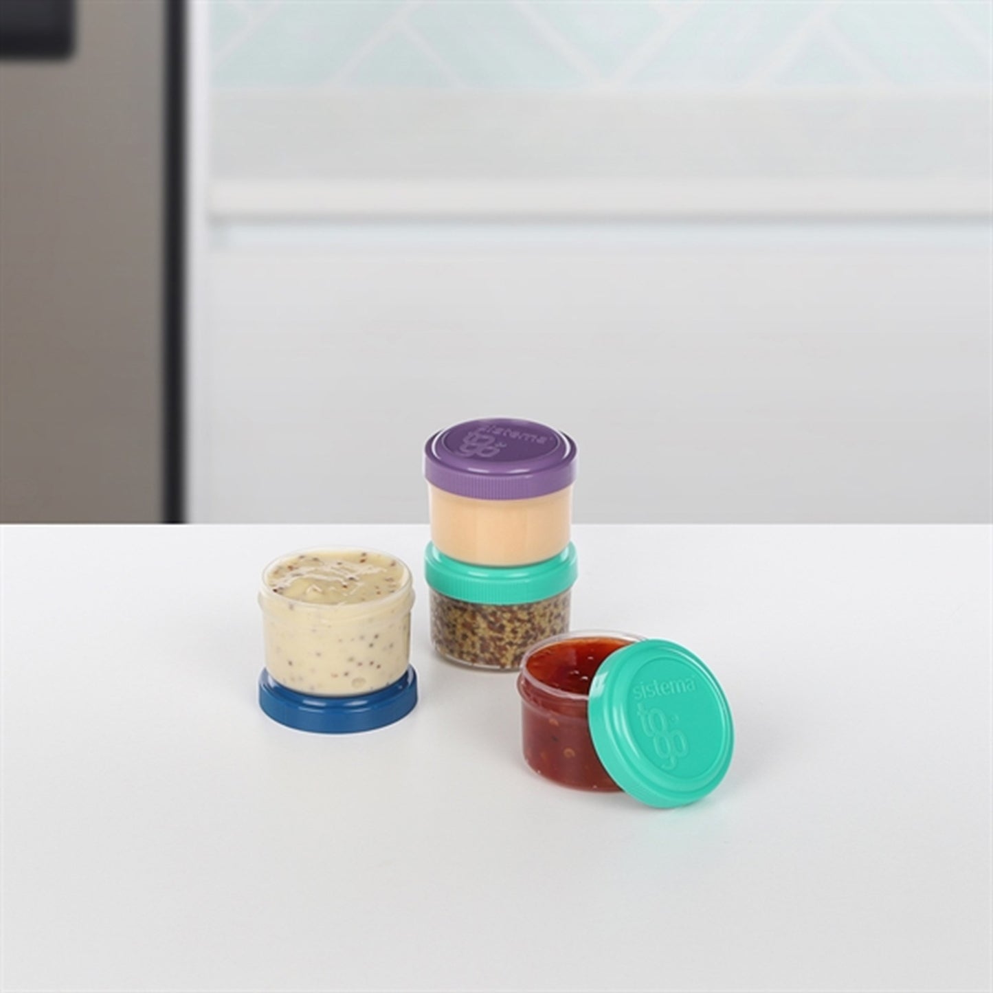 Sistema To Go Dressing Storage Boxes 35 ml 4-pack