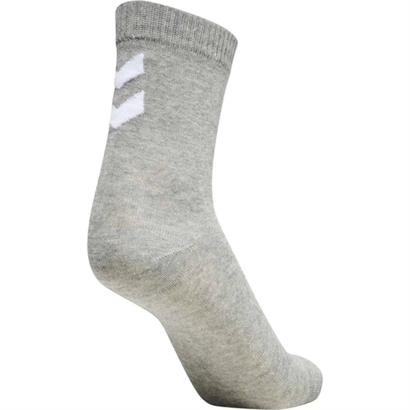 Hummel Grey Melange Make My Day Socks 5-Pak 4