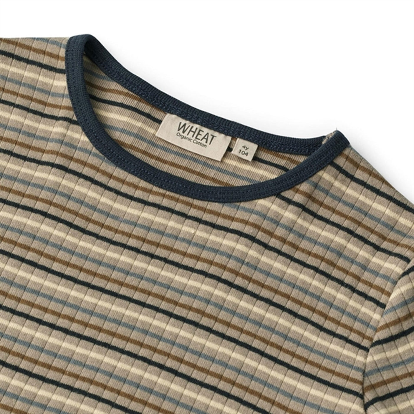 Wheat Multi Stripe Stig Blouse