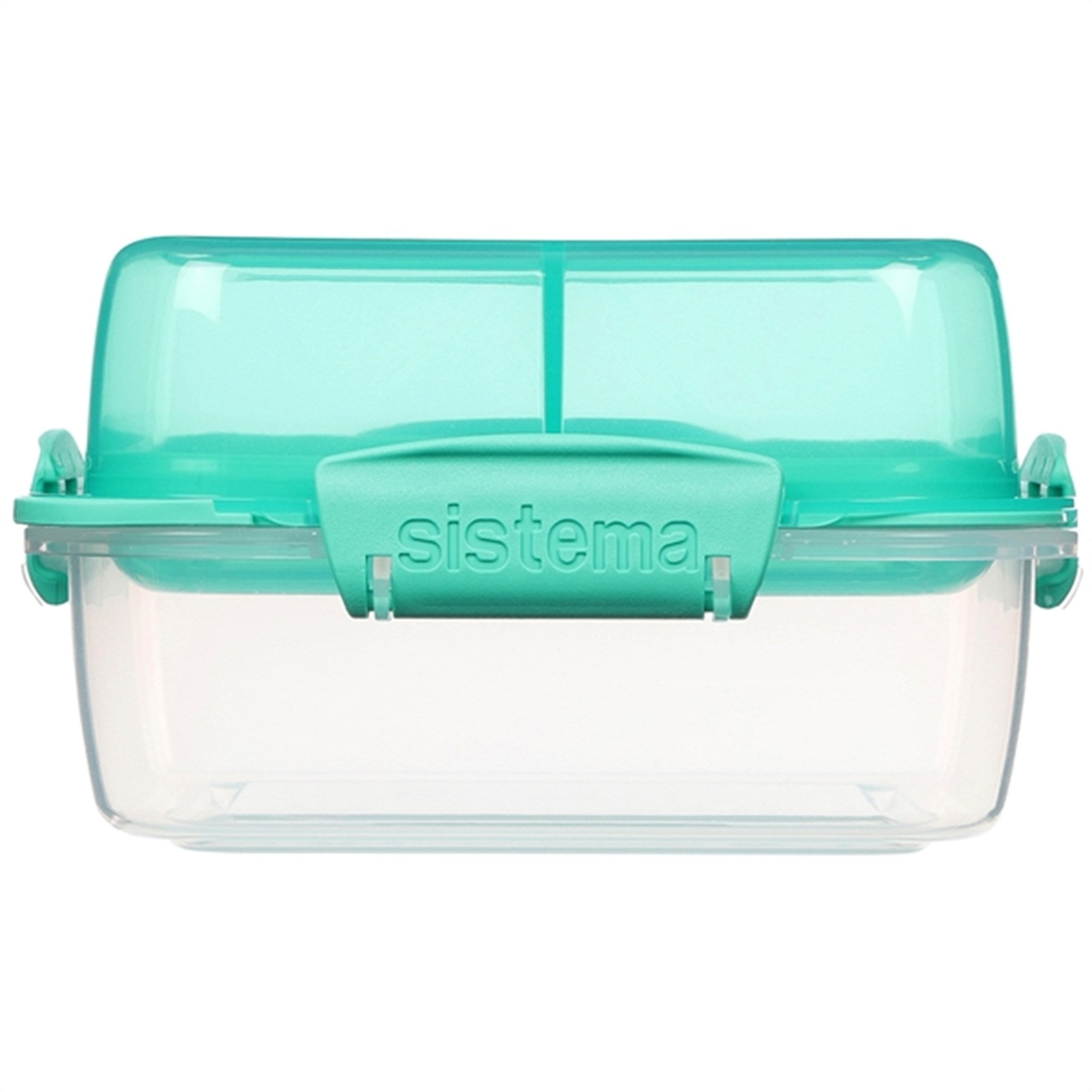 Sistema To Go Lunch Stack Square Lunch Box 1,24 L Minty Teal 2