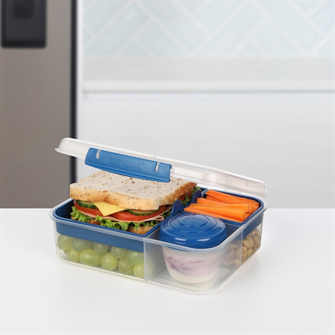 Sistema To Go Bento Lunch Box 1,65 L Ocean Blue 3