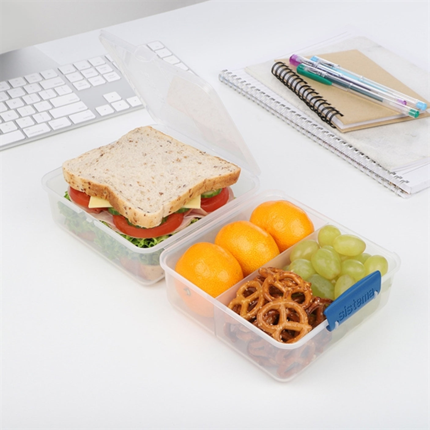Sistema To Go Lunch Cube Lunch Box 1,4 L Ocean Blue