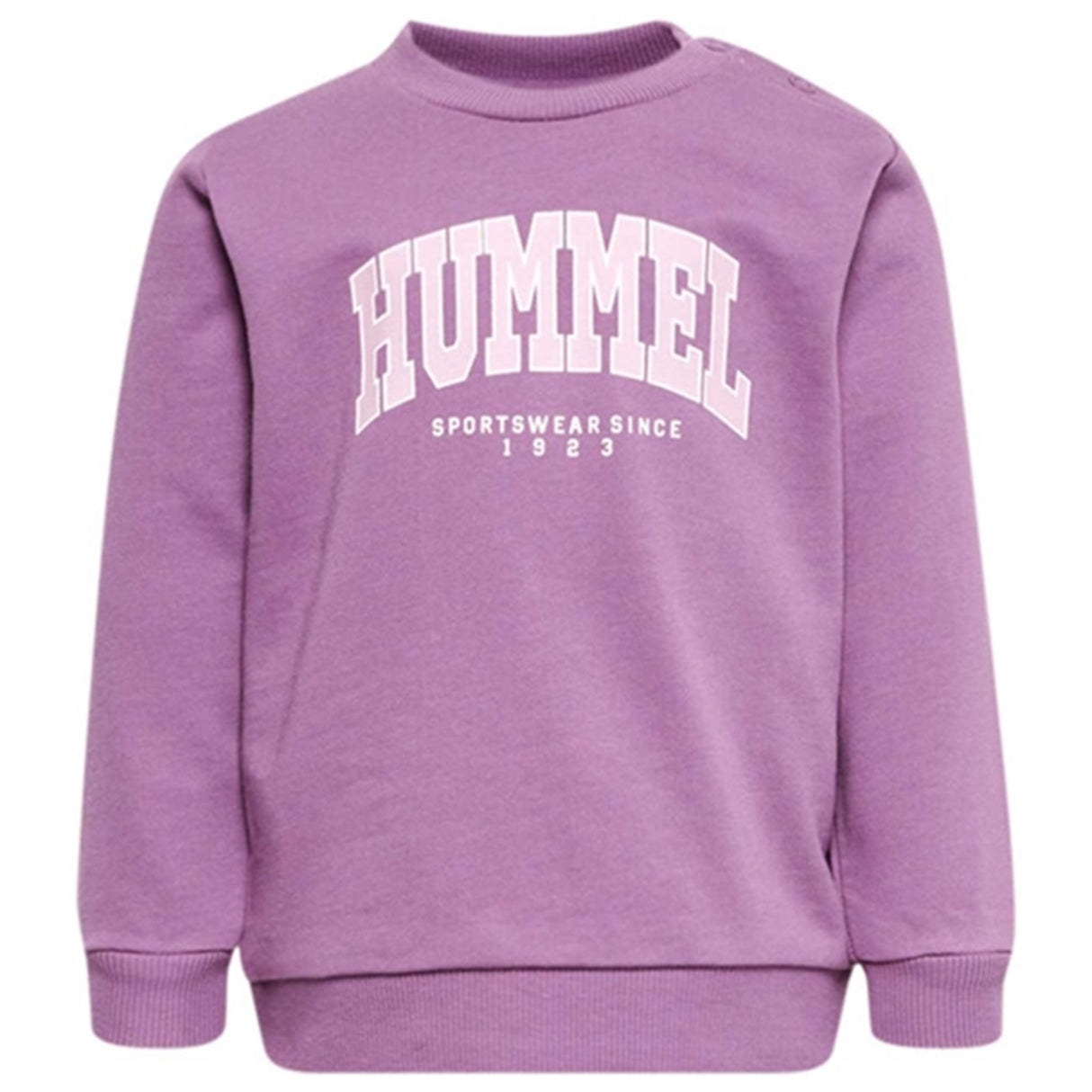 Hummel Argyle Purple Fast Lime Sweatshirt