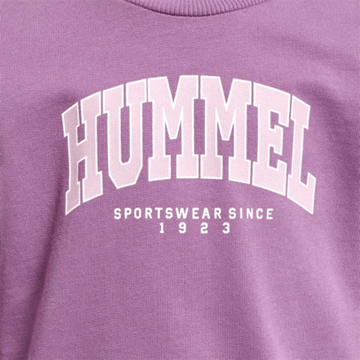 Hummel Argyle Purple Fast Lime Sweatshirt