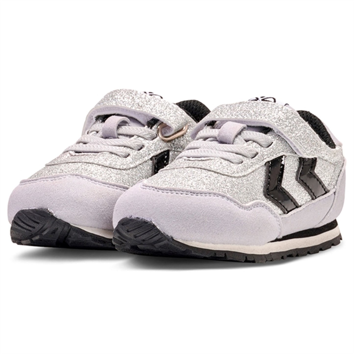 Hummel Reflex Glitter Infant Sneakers Silver