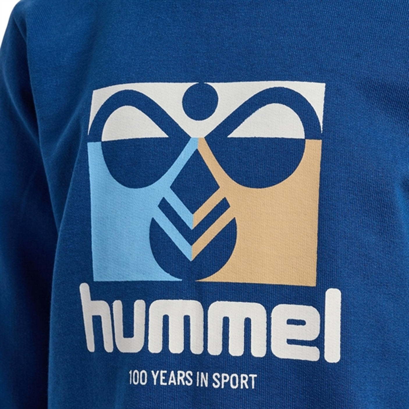 Hummel Navy Peony Lime Sweatshirt
