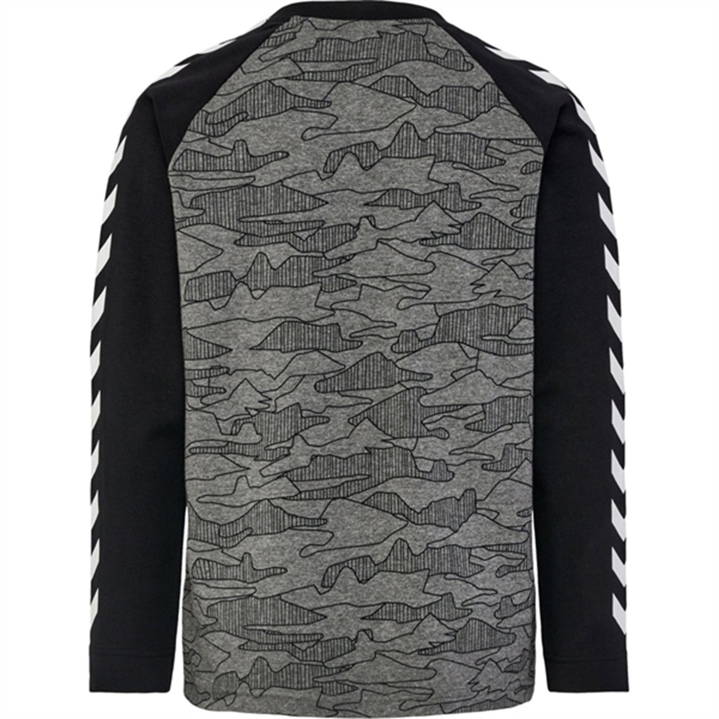 Hummel Dark Grey Melange Mountain Blouse