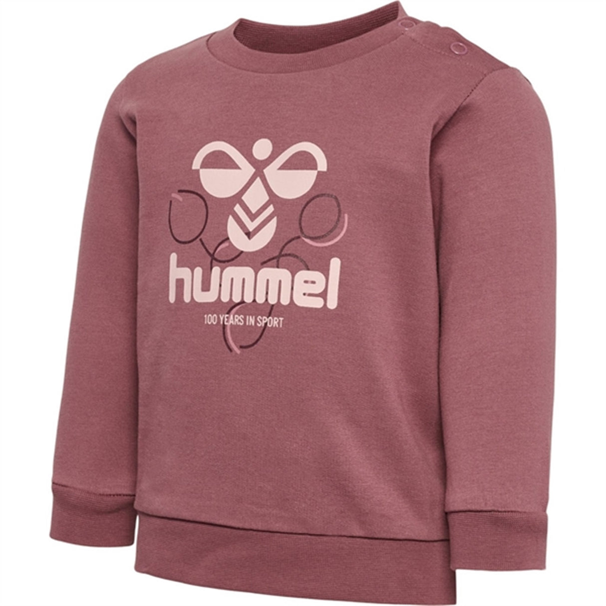 Hummel Rose Brown Lime Sweatshirt