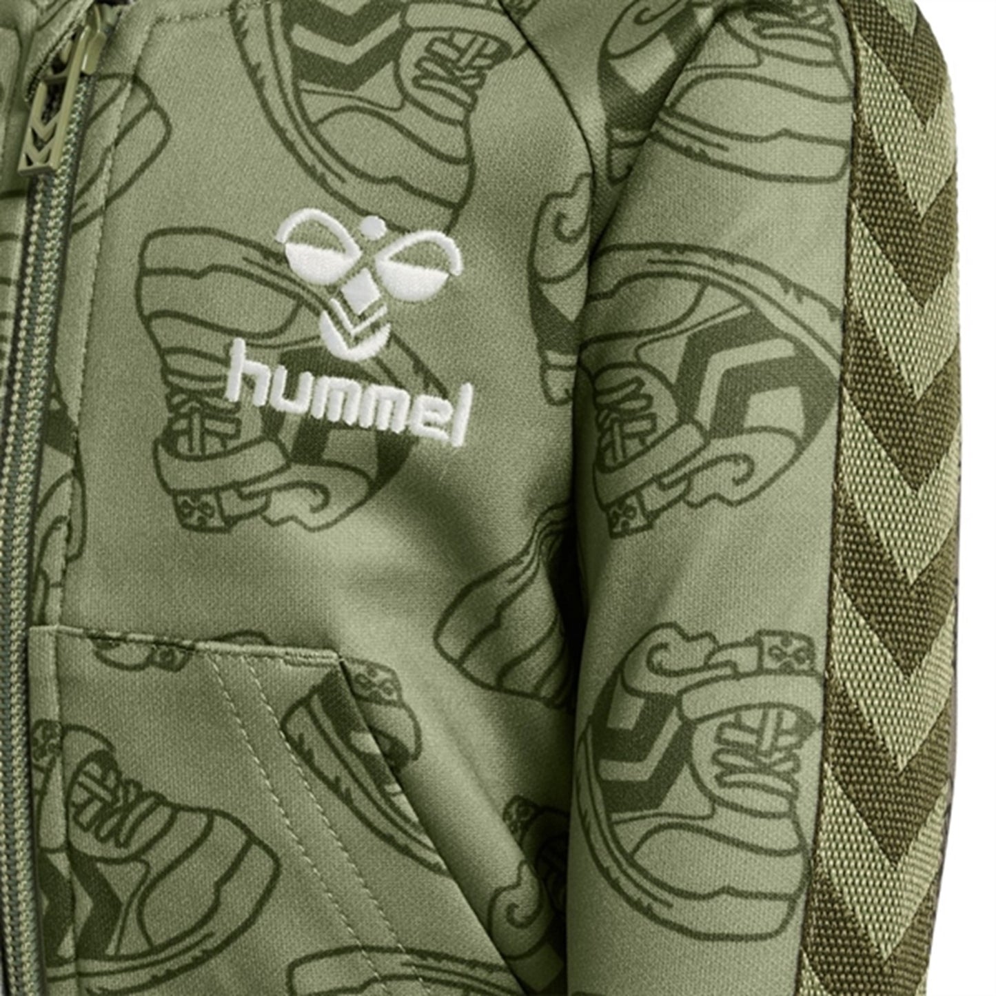 Hummel Oil Green Sneaker Jacket