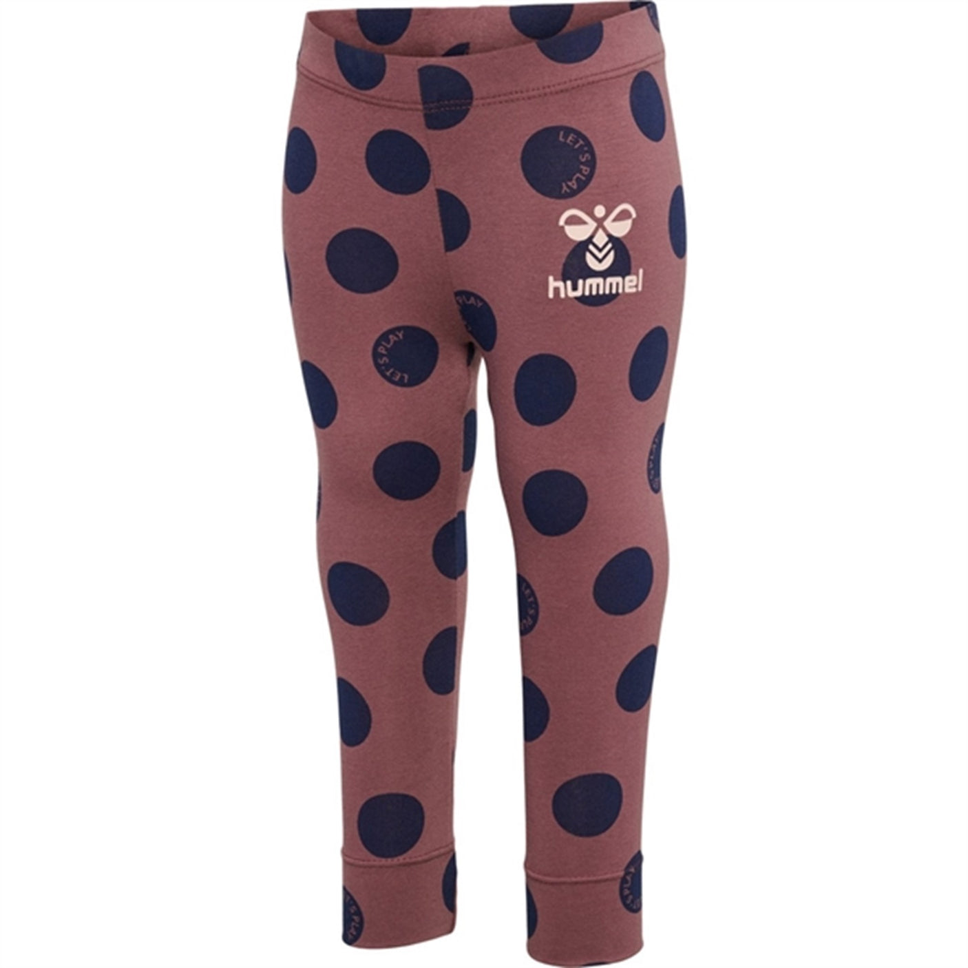 Hummel Rose Brown Dotty Leggings