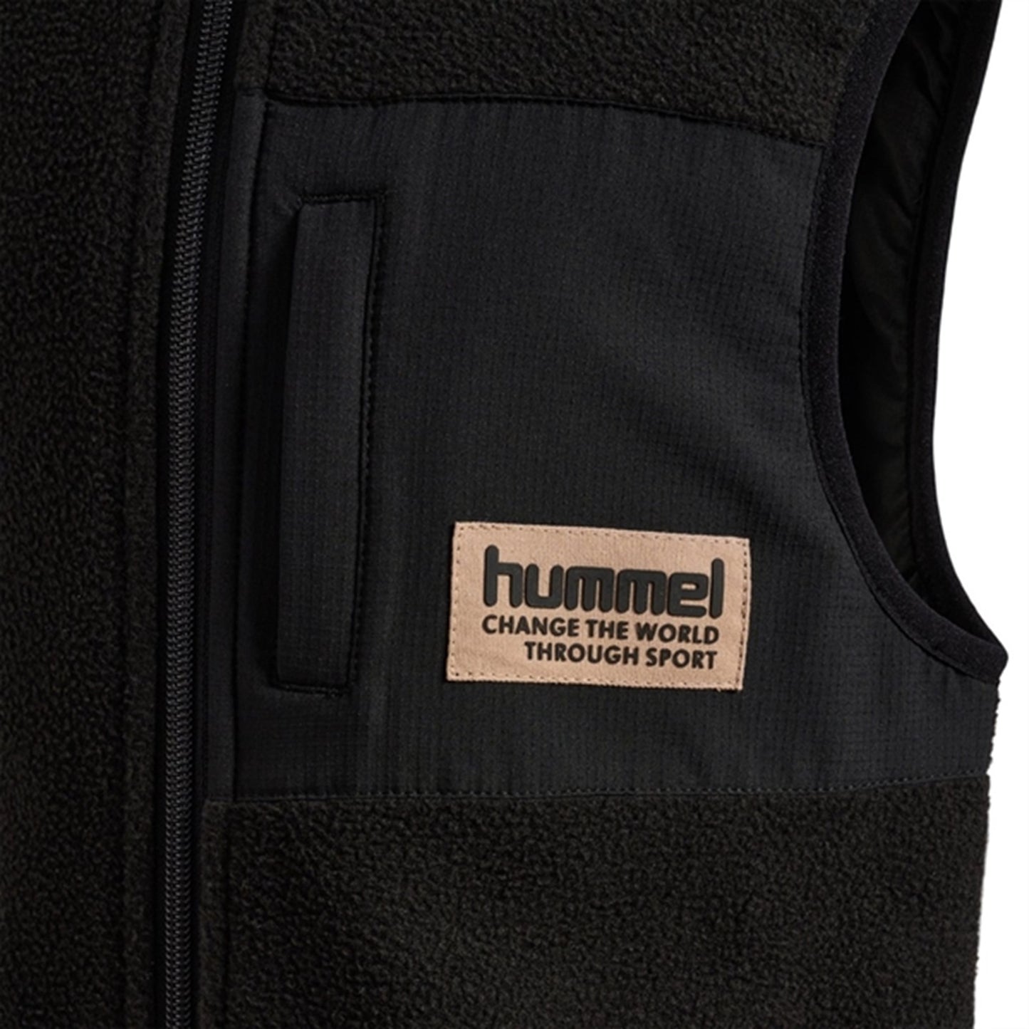 Hummel Black Dare Fleece Vest